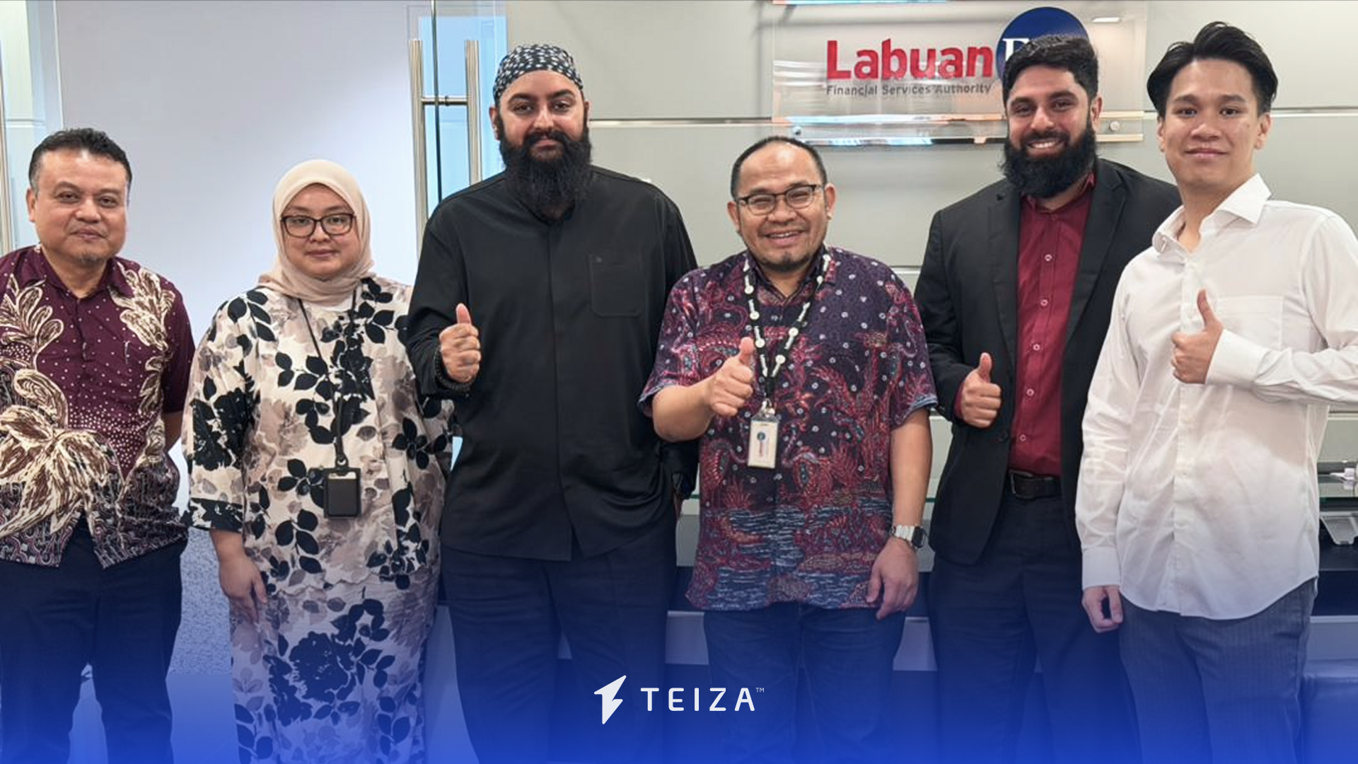 TEIZA meets Labuan FSA leadership to explore the future of Islamic digital finance.