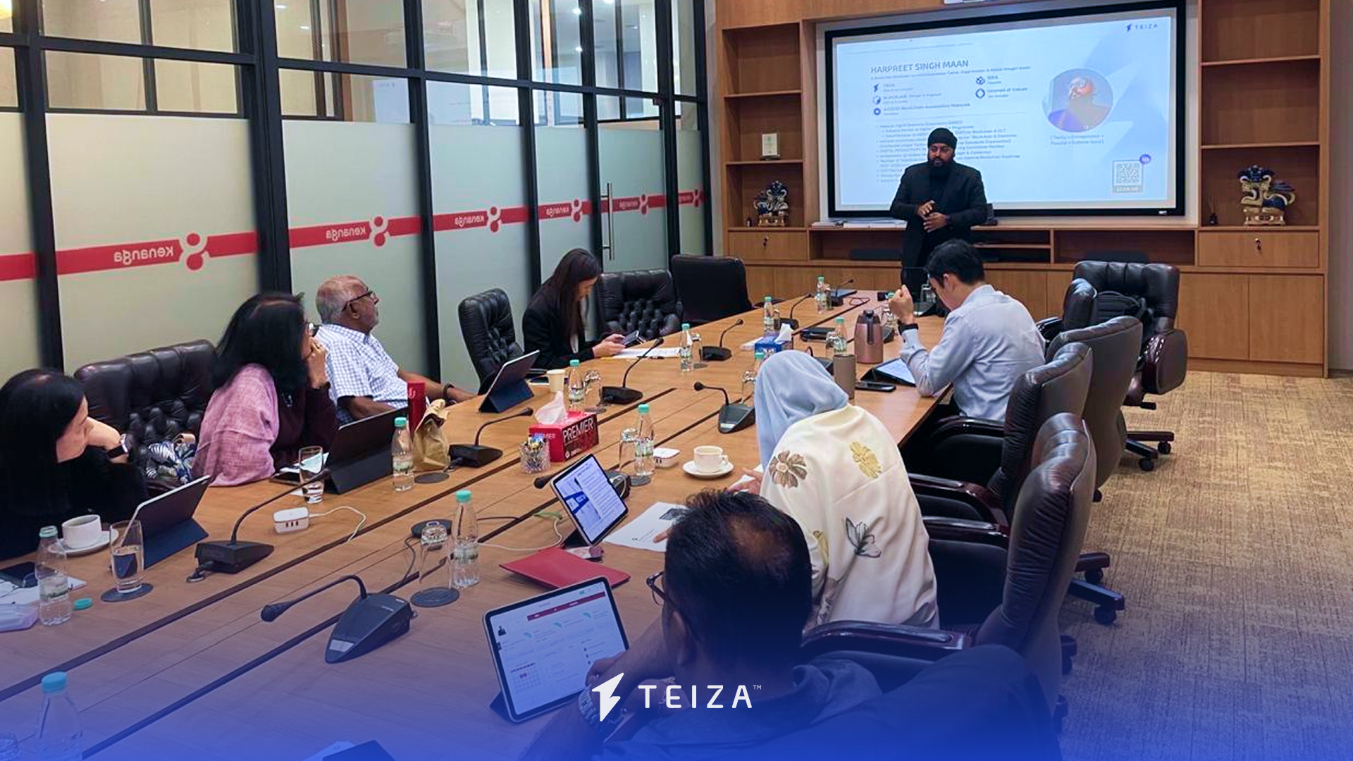 TEIZA Academy trains Kenanga's Board of Directors on blockchain and tokenisation.